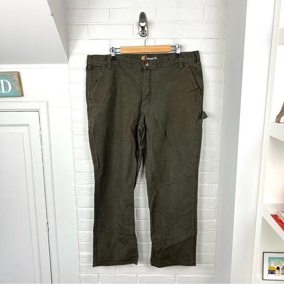 Carhartt Men’s Relaxed Fit Utility Work Pants Size 40X30 - Picture 1 of 12